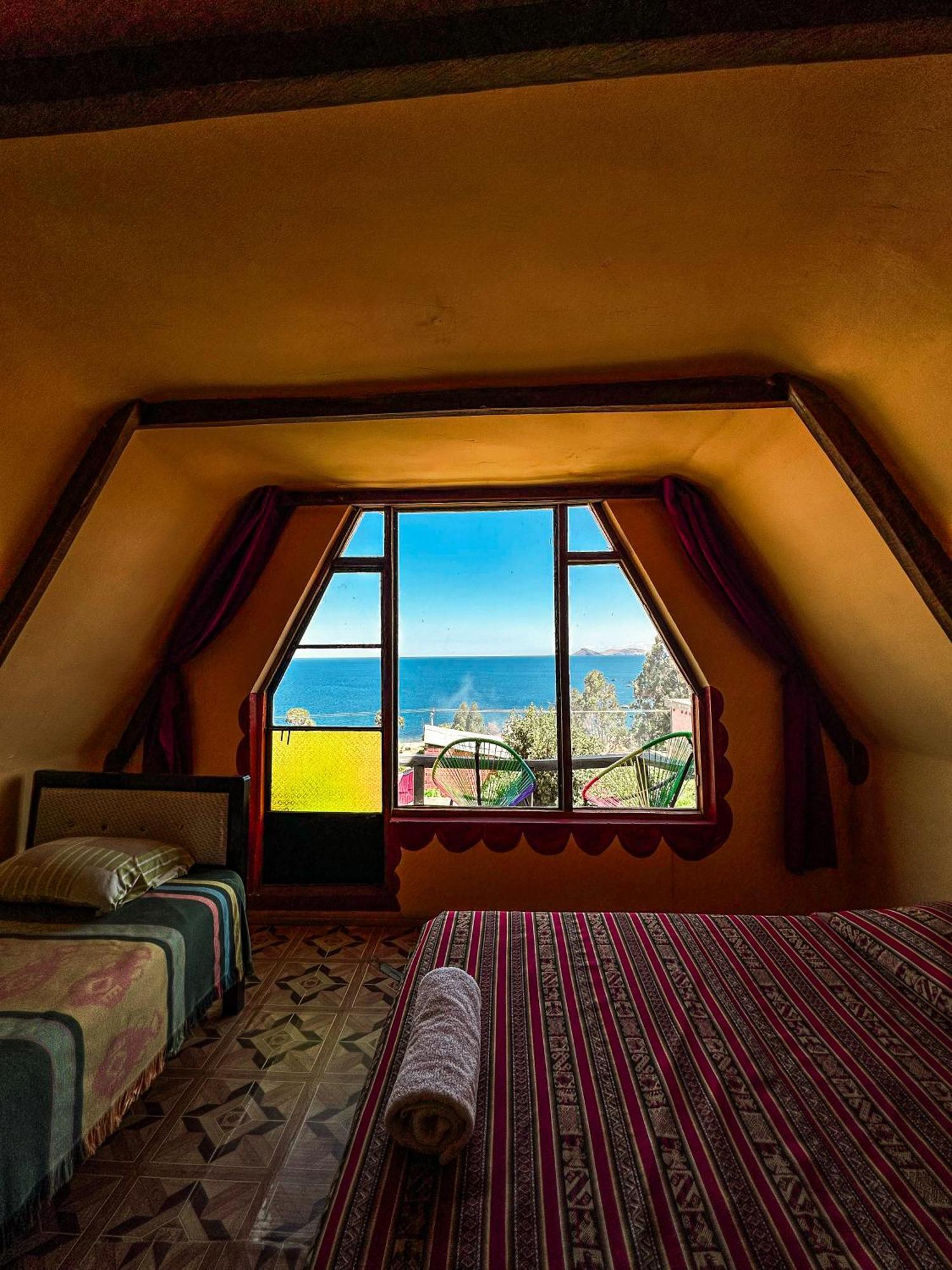 Hostal Sol Y Lago Копакабана Екстер'єр фото